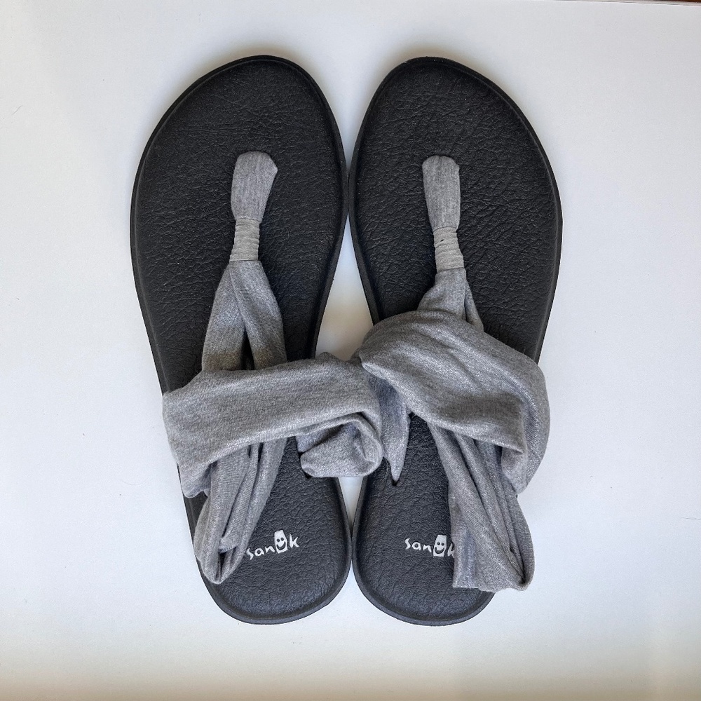 Sanuk Yoga Sling 2 Sandals Silver Heather 9